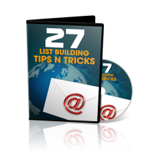 27 List Building Tips And Tricks With PLR